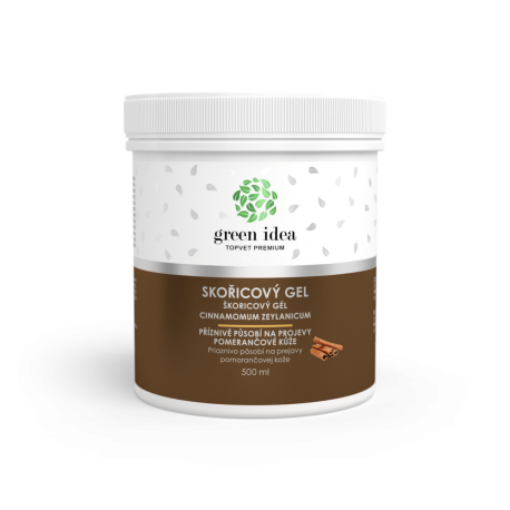 Škoricový masážny gél 500 ml